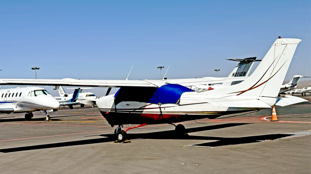 Part of our fleet at Baja Air CESSNA CENTURION 210P